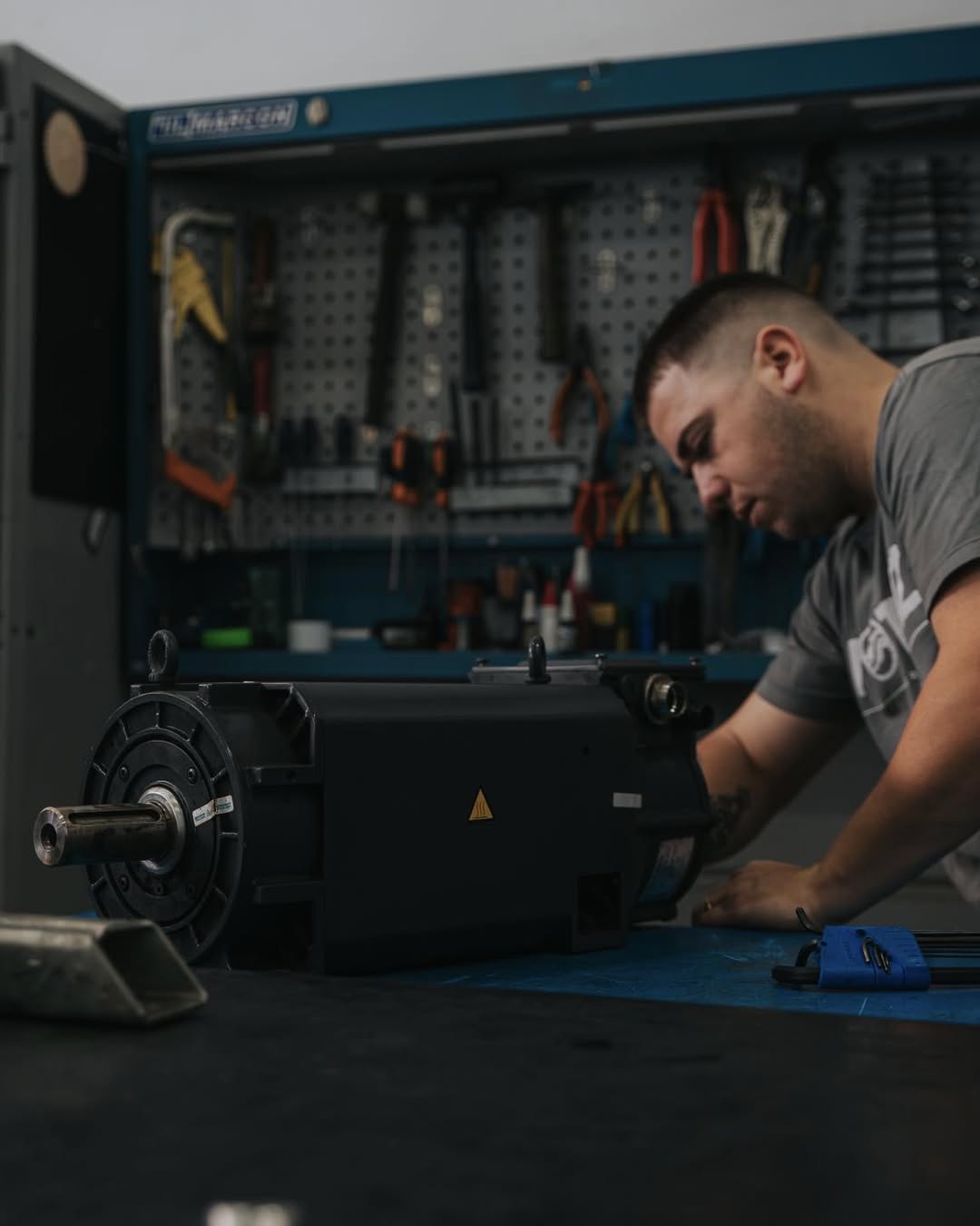 Conserto de motor elétrico